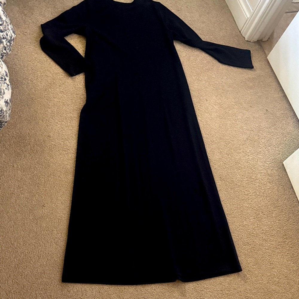 Elegant Black Maxi Dress
